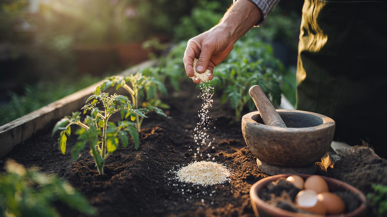 Eggshell blend invigorates soil for healthier plants : how calcium enhances nutrient absorption